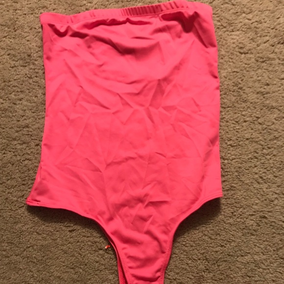 Polly & Esther Other - 3 for $15 NWT Pink Thong Bodysuit
